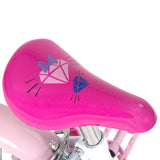 Volare Disney Minnie Mouse Kinderfahrrad 12 Zoll Weiß-Rosa mit Stützrädern