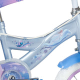 Volare Disney Frozen 2 Kinderfahrrad 12 Zoll in Blau-Lila mit zwei Handbremsen