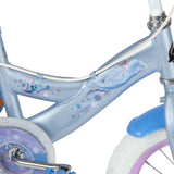 Volare Disney Die Eiskönigin 2 Kinderfahrrad 14 Zoll Blau-Lila mit Handbremsen