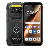 Blackview Rock 1 Pro Outdoor Smartphone, Vorder- und Rückseite, Schwarz