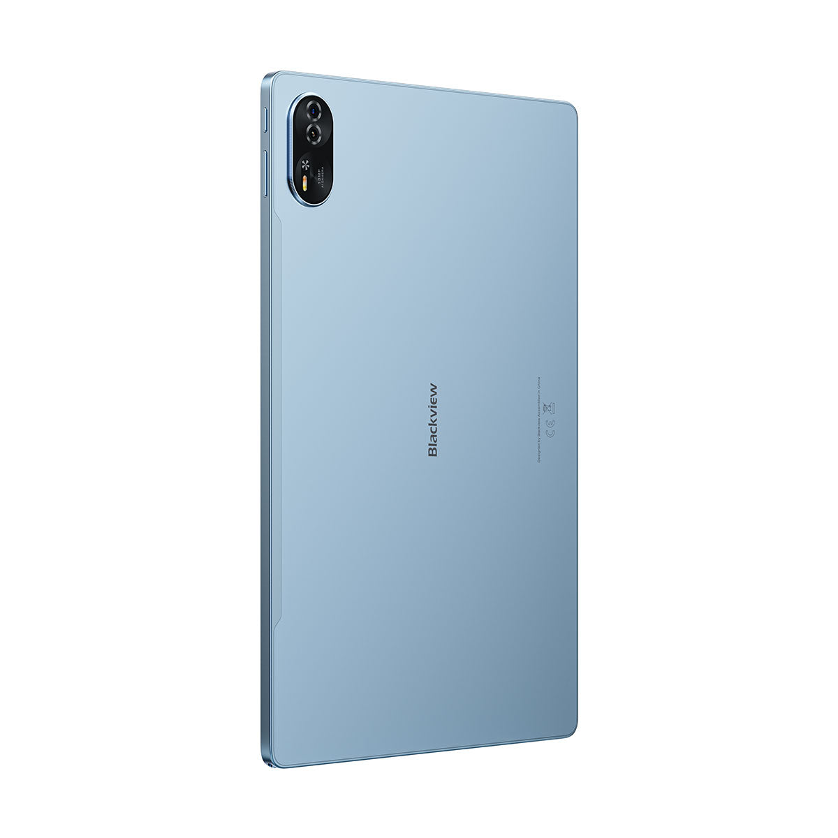 Blackview Mega 8 Tablette blau Rückseite links