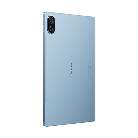 Blackview Mega 8 Tablette blau Rückseite links