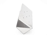 Räucherbox aus Edelstahl 22 x 10 x 5,5 cm mit Klappdeckel für Gas- und Holzkohlegrill: Ideal zum Aromatisieren von Grillgut