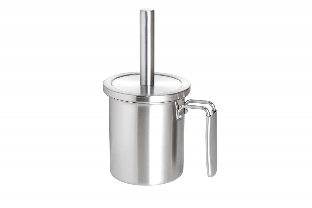 Allgrill Grillpinsel-Set aus Edelstahl/Silikon Ø 10 x 23 cm für perfektes Marinieren am Grill