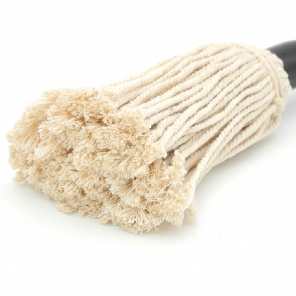 Grill-Pinsel/-Mop mit Holzgriff, 43 cm Länge, ideal zum Auftragen von Marinade auf Grillgut