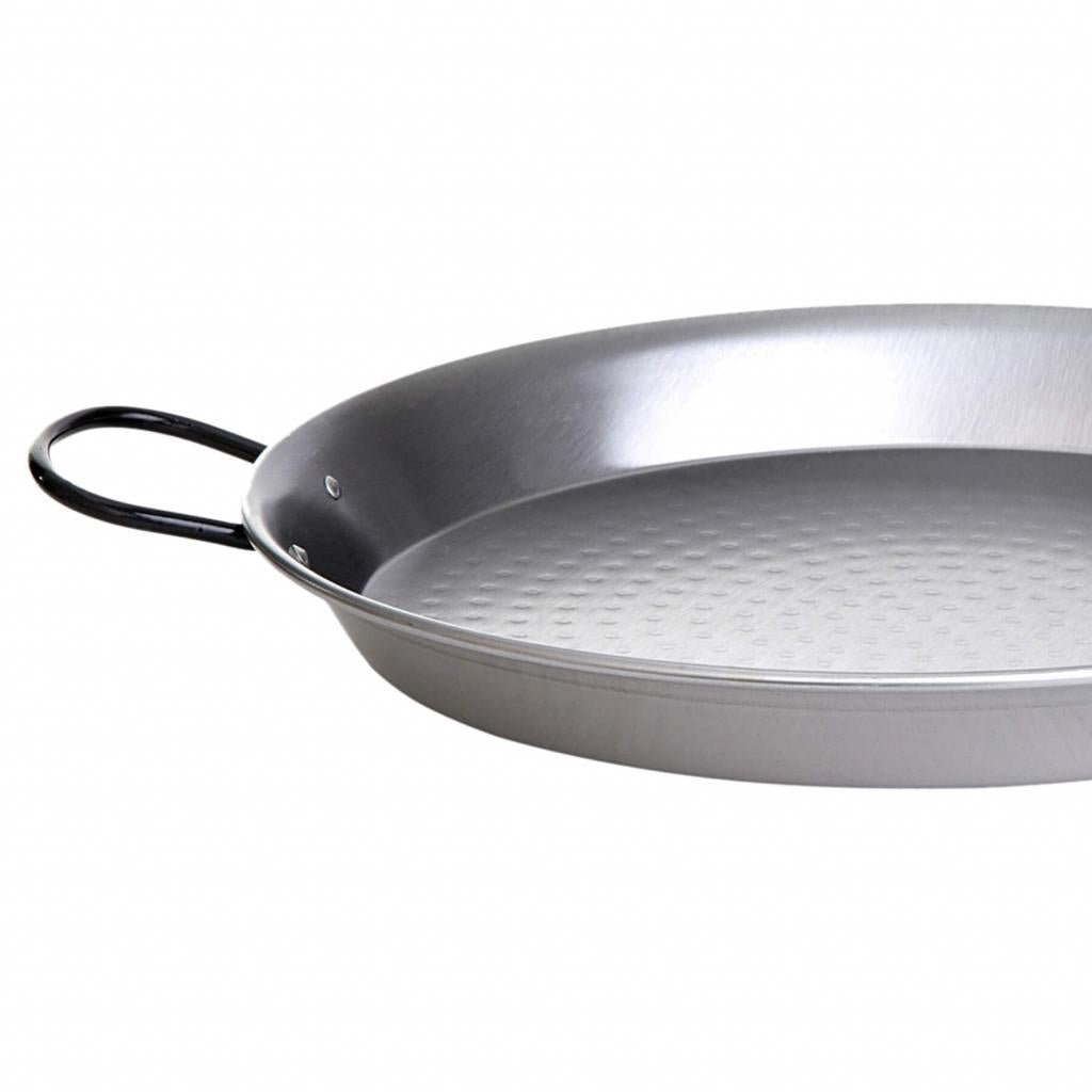 Paella Grill-Set: Familienliebling mit 55 cm Pfanne und 2-Ring-Brenner