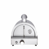 Multi-Kulti®: Portabler Gasgrill mit Steakzone®-Keramikbrenner, 42x51x25 cm, Edelstahl, Zubehör, Zündsicherung