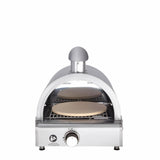Multi-Kulti®: Portabler Gasgrill mit Steakzone®-Keramikbrenner, 42x51x25 cm, Edelstahl, Zubehör, Zündsicherung