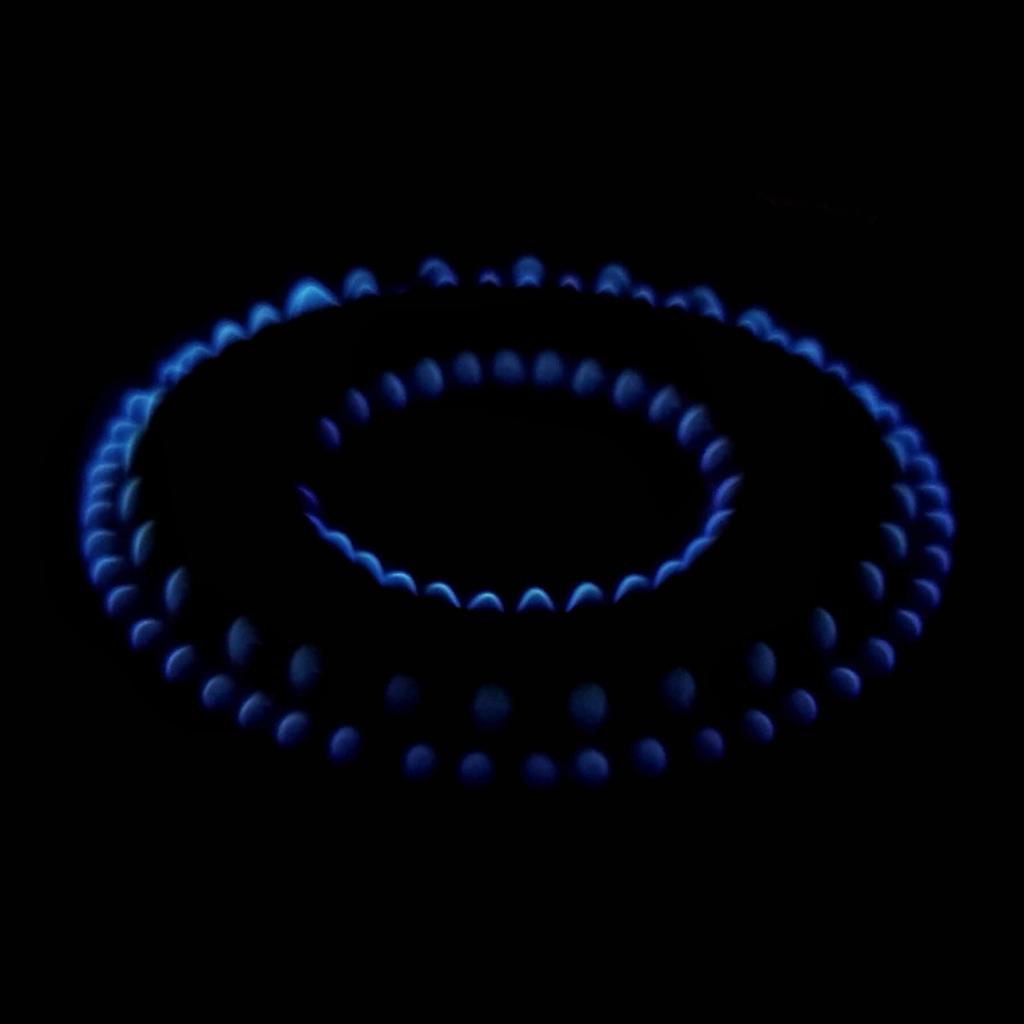 Gasdruckminderer 30 mbar mit Gasschlauch 1,5 m - universell einsetzbar für handelsübliche Gasflaschen (Set)