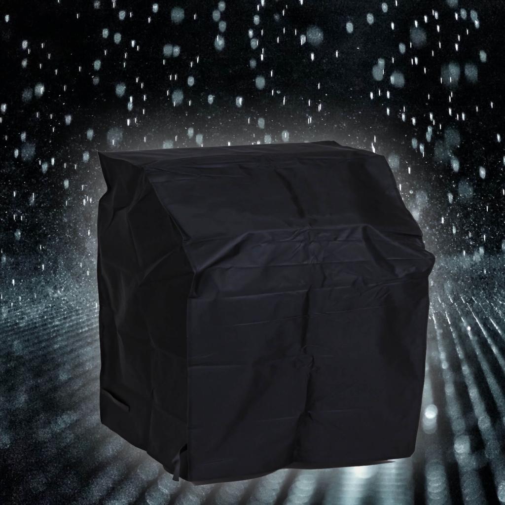 ALL'GRILL Wetterschutzhülle für Gasgrill MODULAR-CHEF L (abgeklappt), reißfestes Polyester, wasserdicht, passend für ähnliche Grills, mit Haltegriff
