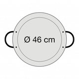 Durchmesser am oberen Rand: 46,0 cm