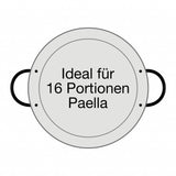 Edelstahl Paella Pfanne Ø 55 cm - Robust und vielseitig einsetzbar für köstliche Pfannengerichte