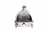 Multi-Kulti-Gasgrill 42x51x25 cm, 3,8 kW, portabel, mit Pizzabackhaube und Pizzastein