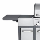 Allgrill Major Erweiterungsset: 2-teiliges Seitentisch-Set in Grau, Maße 49 x 33 cm, ca. 1,8 kg