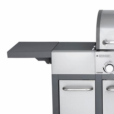 Seitentisch-Set grau fÃ¼r Allgrill Major 100399 (bis Bj. 2020)