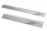 Allgrill Universal-Flammschutzblech aus Edelstahl, stufenlos ausziehbar, für Gasgrills, 35-60 cm, Ersatz für alte Flammbleche