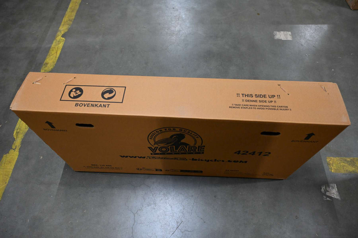 Volare Rocky Kinderfahrrad für Jungen - 24 Zoll in Blau für Abenteuerlustige
