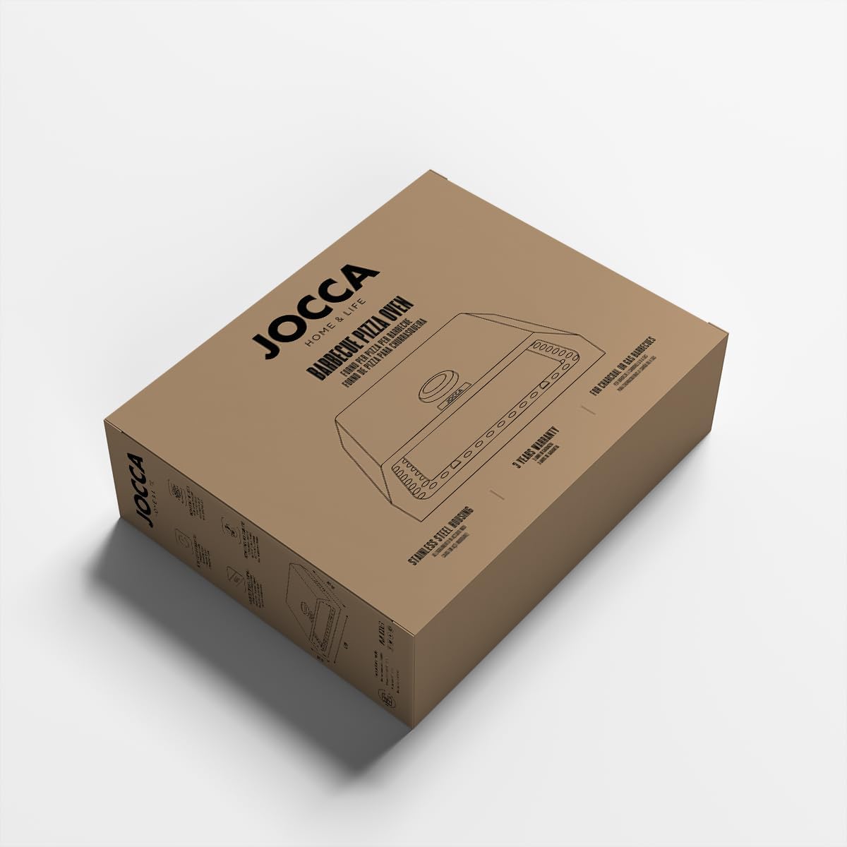 Umverpackung des Jocca Pizzaofen Grullzubehör