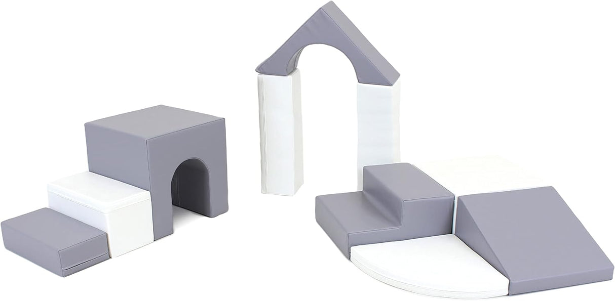 Set 21 Spielbauklötze IGLU 10 XL - Kreative XXL Softbausteine - Motorikförderung für Kinder