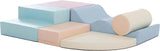 IGLU Set 28 - 6 XL Spielbauklötzen aus Schaumstoff für Kinder - Kreative Softbausteine zum Klettern und Krabbeln