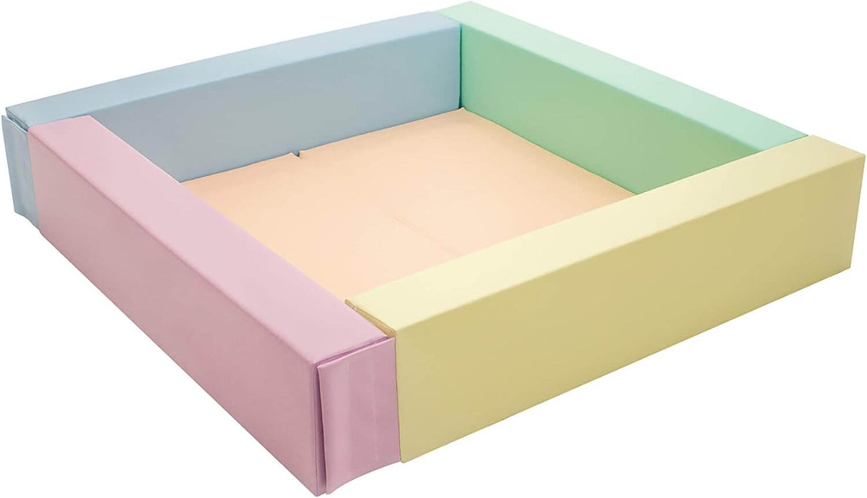 IGLU Softplay Buntes Bällebad aus Schaumstoffbausteinen für sensorisches Abenteuer & kreatives Spielen