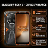 Blackview Rock 2 in Orange mit allen wichtigen USPs