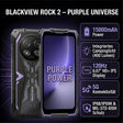 Blackview Rock 2 Violett Mit allen wichtigen USPs