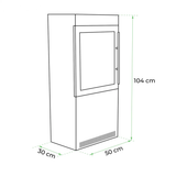 CACH Fires Jackson Ethanol Holzofen, klassisches Design, einfache Bedienung, 2,2 kW