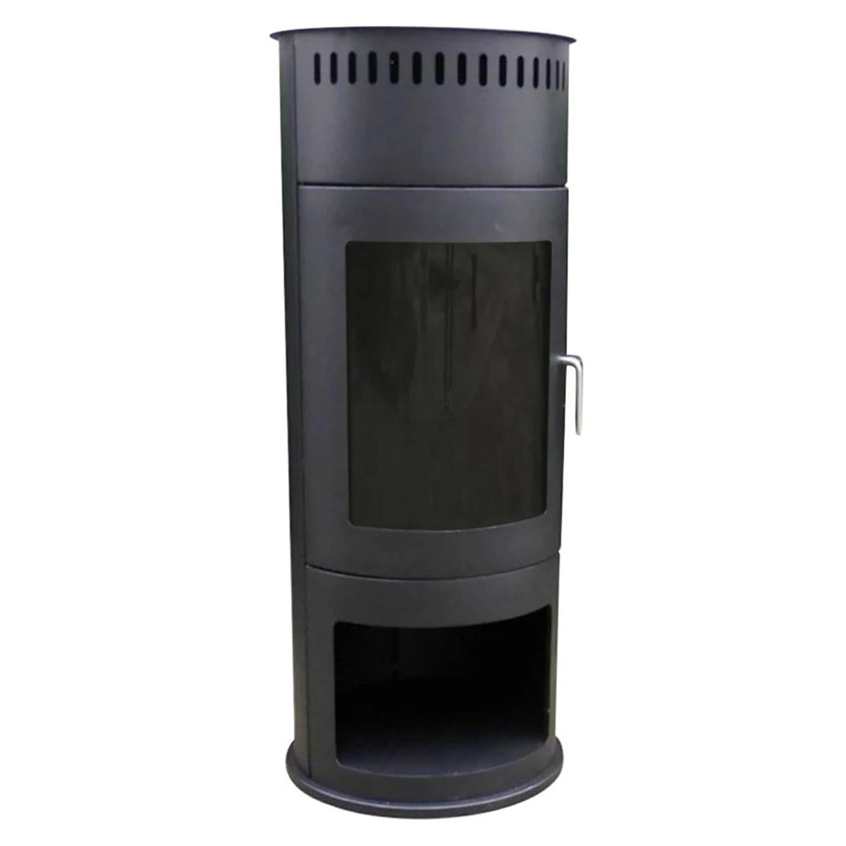 CACH Fires Washington Ethanol Kamin, Schwarz, H: 112,4 x B: 42 x T: 42 cm, Brenndauer 6 Stunden, 2,2 kW