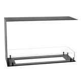 CACH Fires Foco Raumteiler 800 Medium, Schwarz, 800x800x300 mm, Ethanol-Einbaukamin als Raumteiler, Automatischer Brenner, 3,2-4,4 kW.