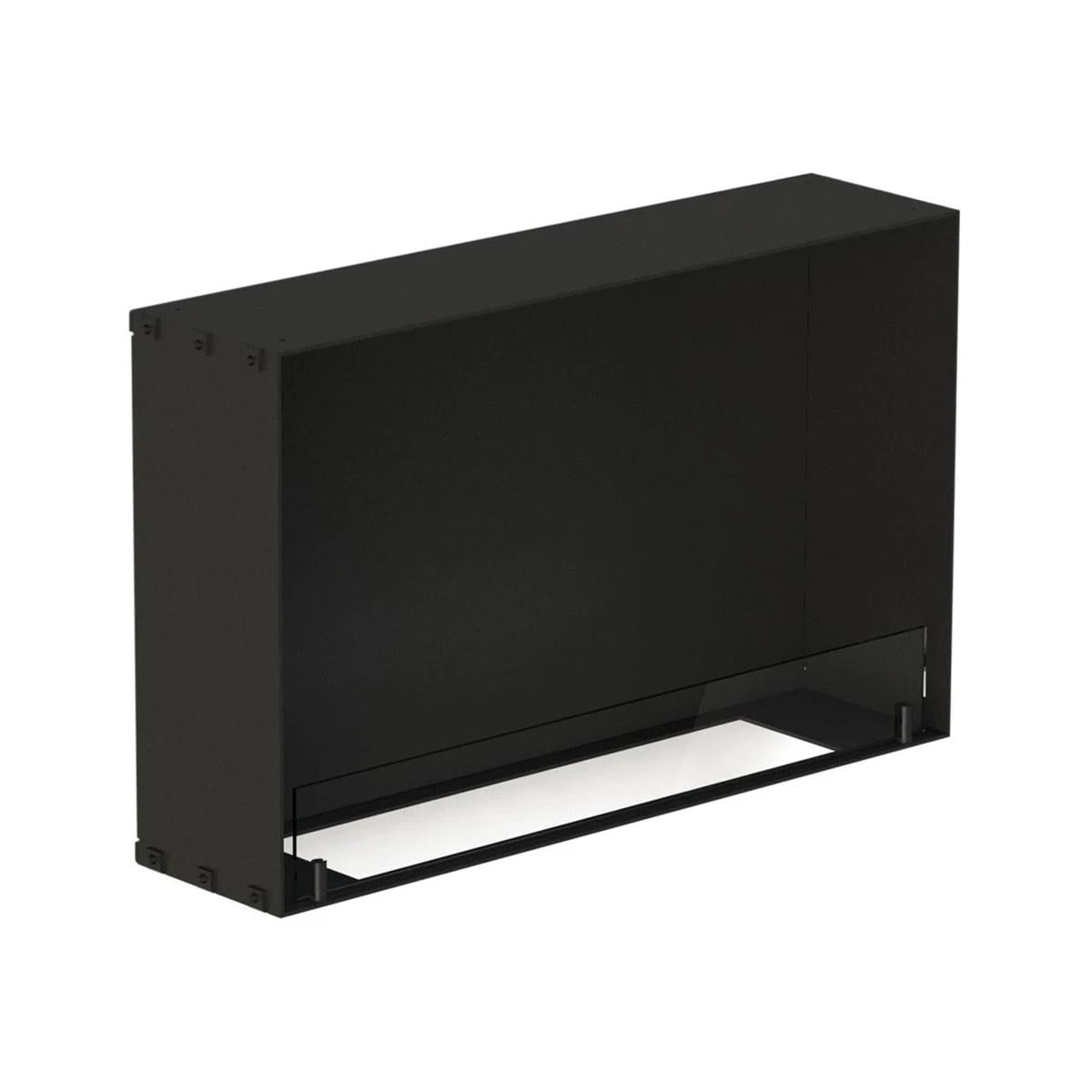 CACH Fires Foco One 800 Slim, wandmontierter Biokamin, Flammen sichtbar von einer Seite, 3,2 kW