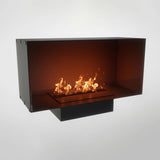 CACH Fires Foco One 1000, Bioethanol-Wandkamin mit eingebautem Brenner, einseitig, manueller oder automatischer Brenner, 4,4 kW.