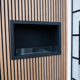 CACH Fires Foco One 800, Bioethanol-Kamin, einseitig offen, manueller oder automatischer Brenner, 3,2 kW
