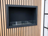CACH Fires Foco One 800, Bioethanol-Kamin, einseitig offen, manueller oder automatischer Brenner, 3,2 kW
