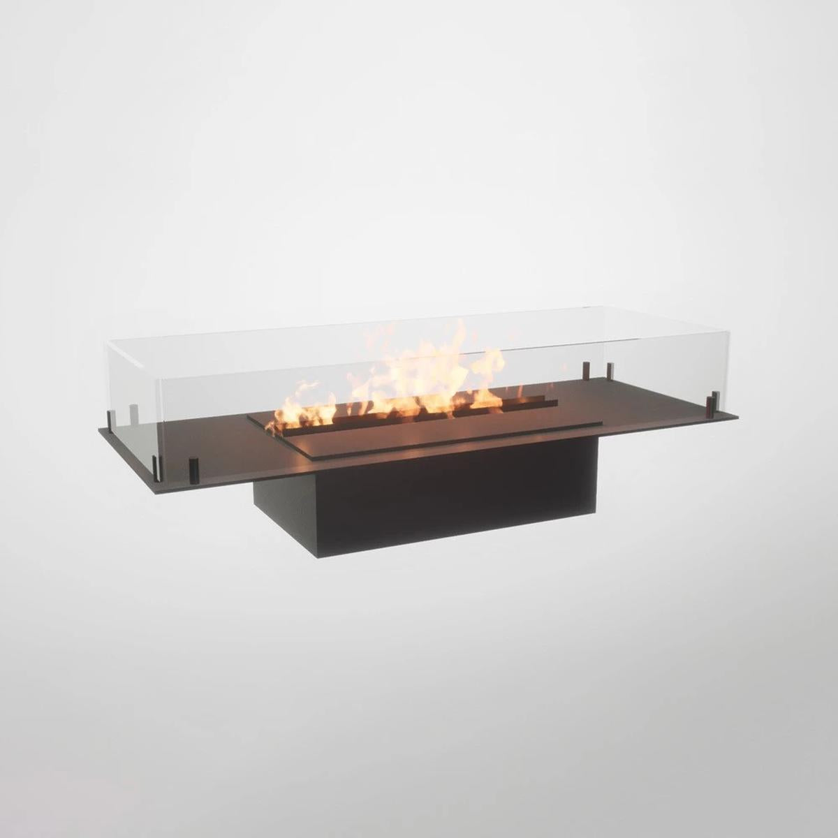 CACH Fires Foco Free 1000, Bioethanol-Kamin für Hobby-DIY-Enthusiasten, manueller oder automatischer Brennraum, 4,4 kW