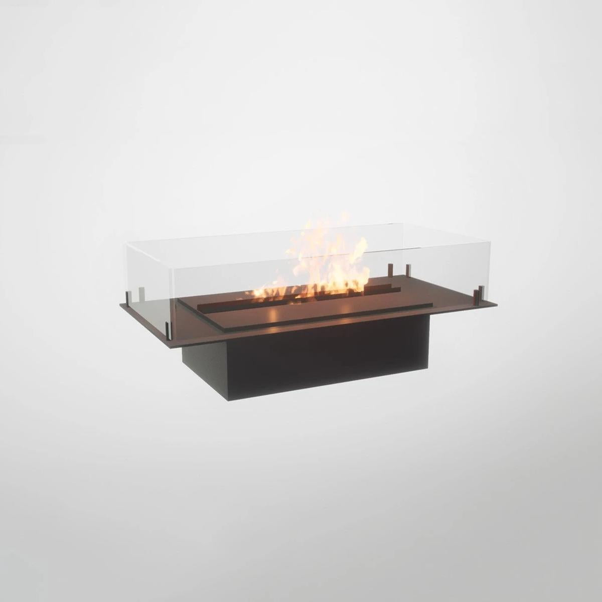 CACH Fires Foco Free 800, DIY Kaminprojekt Basis, manueller Brenner, 3,2 kW
