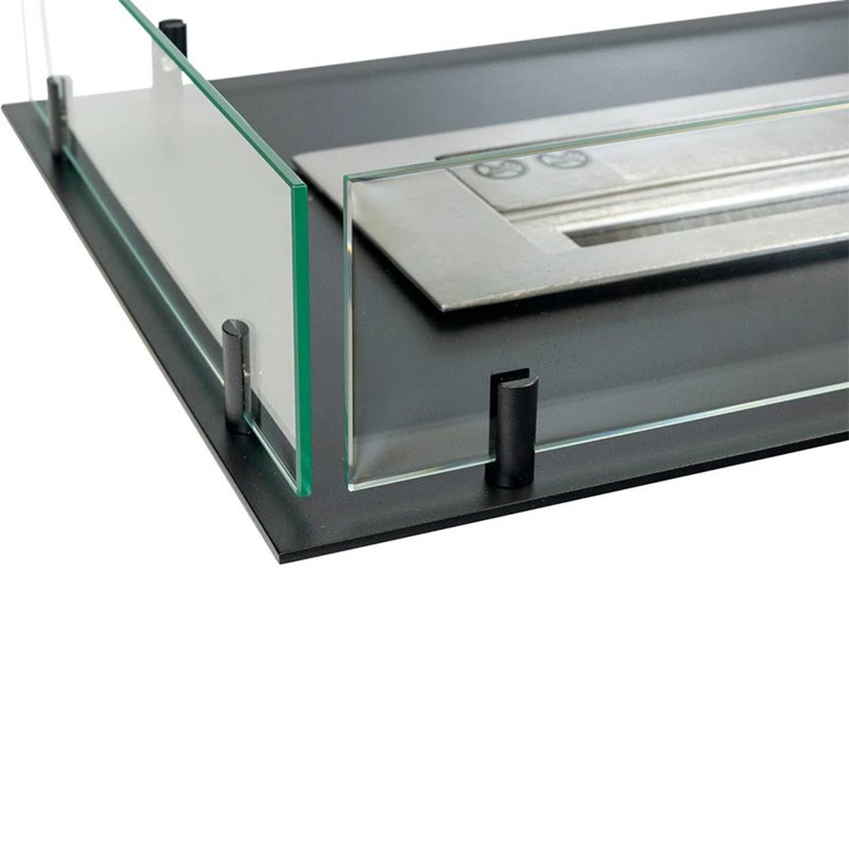 CACH Fires Foco Raumteiler 1000, Raumteiler Bioethanol Kamin, 4,4 kW, manueller oder automatischer Brenner, verschiedene Versionen verfügbar