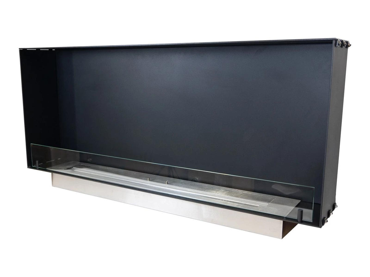 CACH Fires Foco One Slim 1200 eingebauter Kamin, schlanke Wandanpassung, 6,2 kW