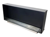 CACH Fires Foco One Slim 1200 eingebauter Kamin, schlanke Wandanpassung, 6,2 kW