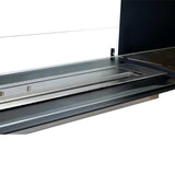 CACH Fires Foco Two 1200, doppelseitiger Bioethanol-Wandkamin, manueller oder automatischer Brenner, 6,2 kW
