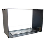 CACH Fires Foco Two 800, doppelseitiger Bioethanol-Kamin, 4,4 kW, automatischer und manueller Brenner