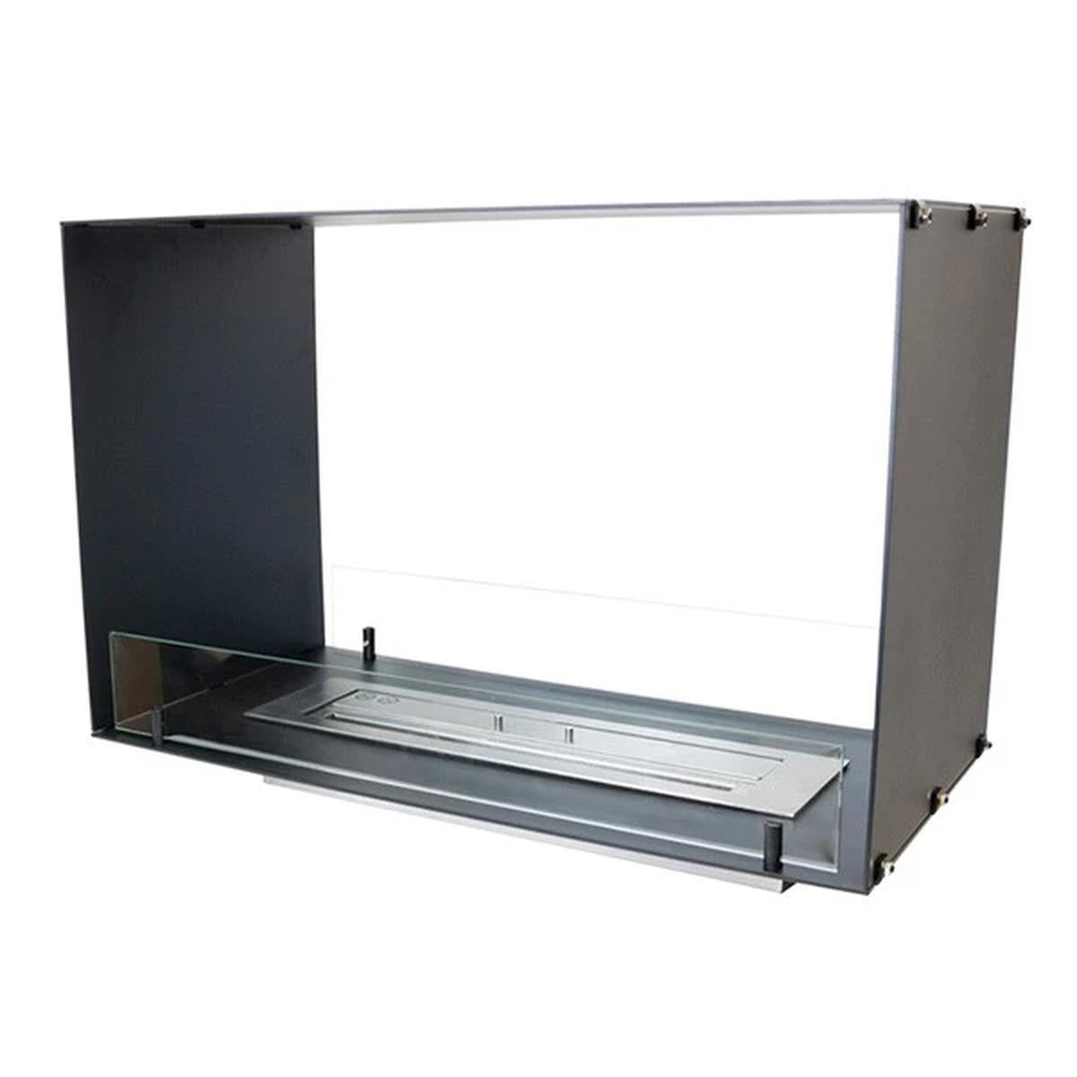 CACH Fires Foco Two 800, doppelseitiger Bioethanol-Kamin, 4,4 kW, automatischer und manueller Brenner