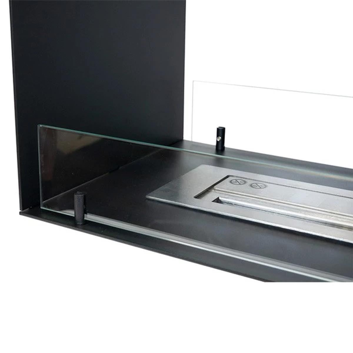 CACH Fires Foco Two 800, doppelseitiger Bioethanol-Kamin, 4,4 kW, automatischer und manueller Brenner