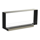 CACH Fires Foco Two 1200 Slim, schmaler Tunnelkamin, Breite 20 cm, geeignet für schmale Wände, 6,5 kW
