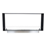 CACH Fires Foco Two 1200 Slim, schmaler Tunnelkamin, Breite 20 cm, geeignet für schmale Wände, 6,5 kW
