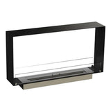 CACH Fires FOCO Slim 1000 eingebauter Kamin, schmale Wände, Breite 20 cm, für eine gemütliche Atmosphäre, 4,5 kW.