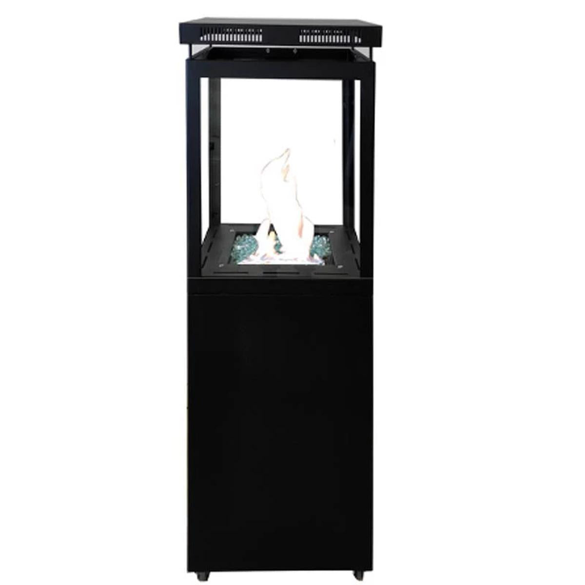 CACH Fires Muztag Murcia Terrassenheizung, freistehend, schwarz, gasbetrieben, 7,3 kW