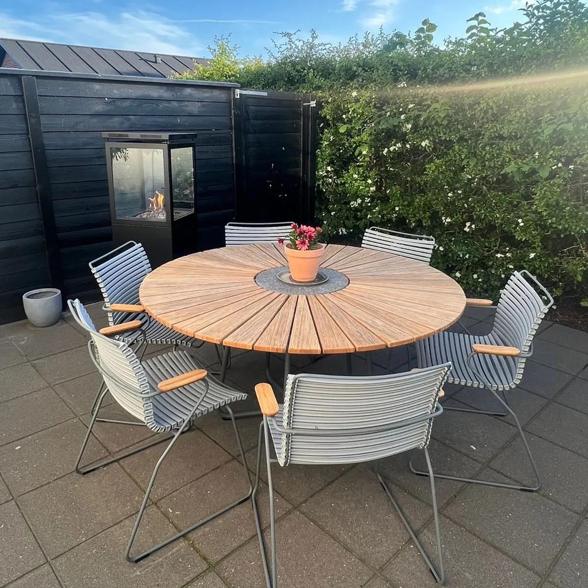 CACH Fires Muztag Murcia Terrassenheizung, freistehend, schwarz, gasbetrieben, 7,3 kW