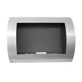 CACH Fires Ozean Bio-Wandkamin, Edelstahl, H: 45 cm x L: 60 cm x B: 13,4 cm, 0,7 l Bioethanol, Brenndauer ca. 1,5-2,5 Stunden, 1,75 kW.