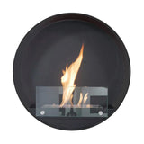 CACH Fires Delaware Ethanol-Wandkamin, runde Form, H: 60 cm x B: 60 cm x T: 20 cm, gemütliche Atmosphäre, verschiedene Farben erhältlich, 2 kW.
